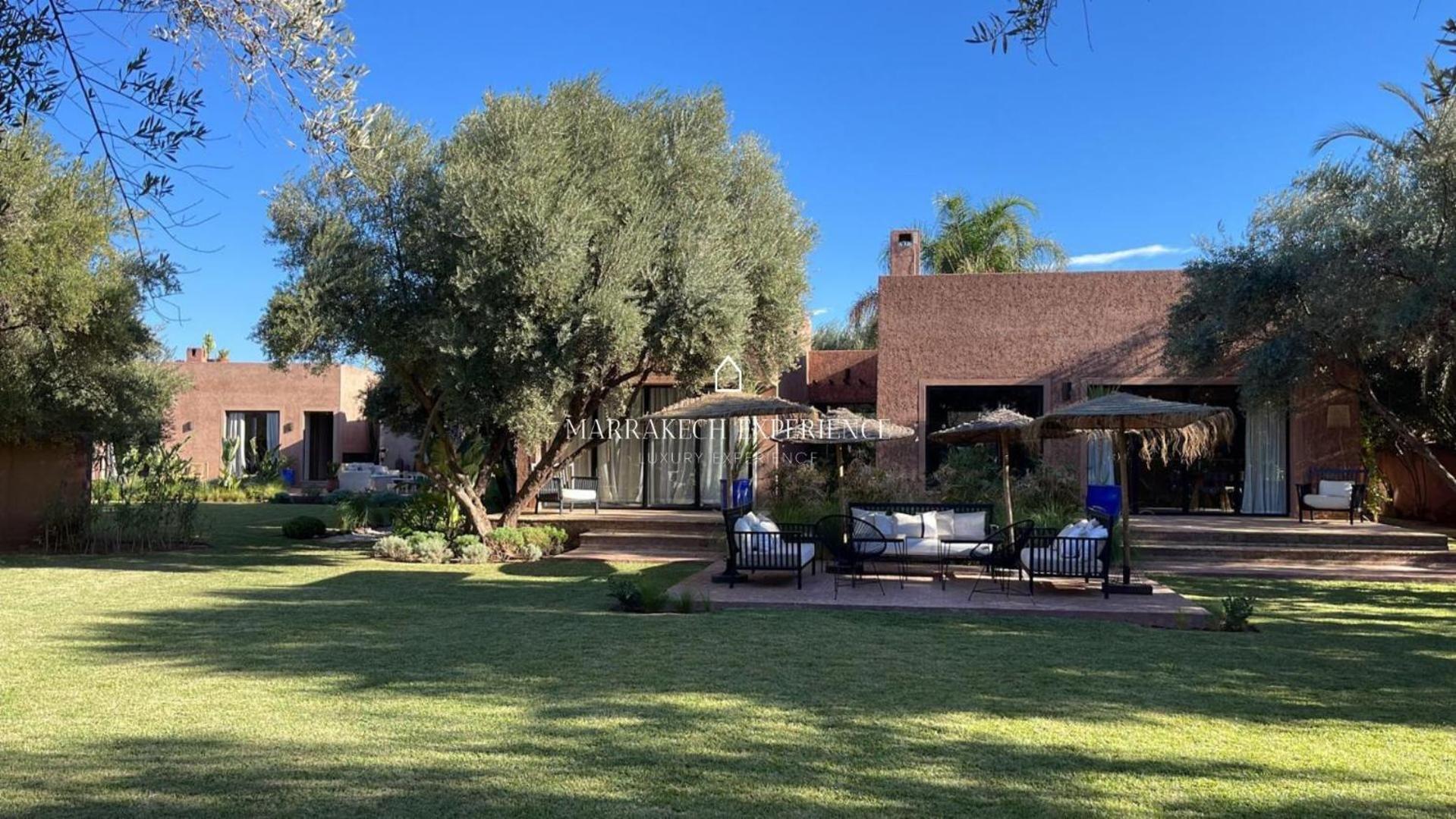 Jardin Bleu Villa Marrakesh Exterior photo