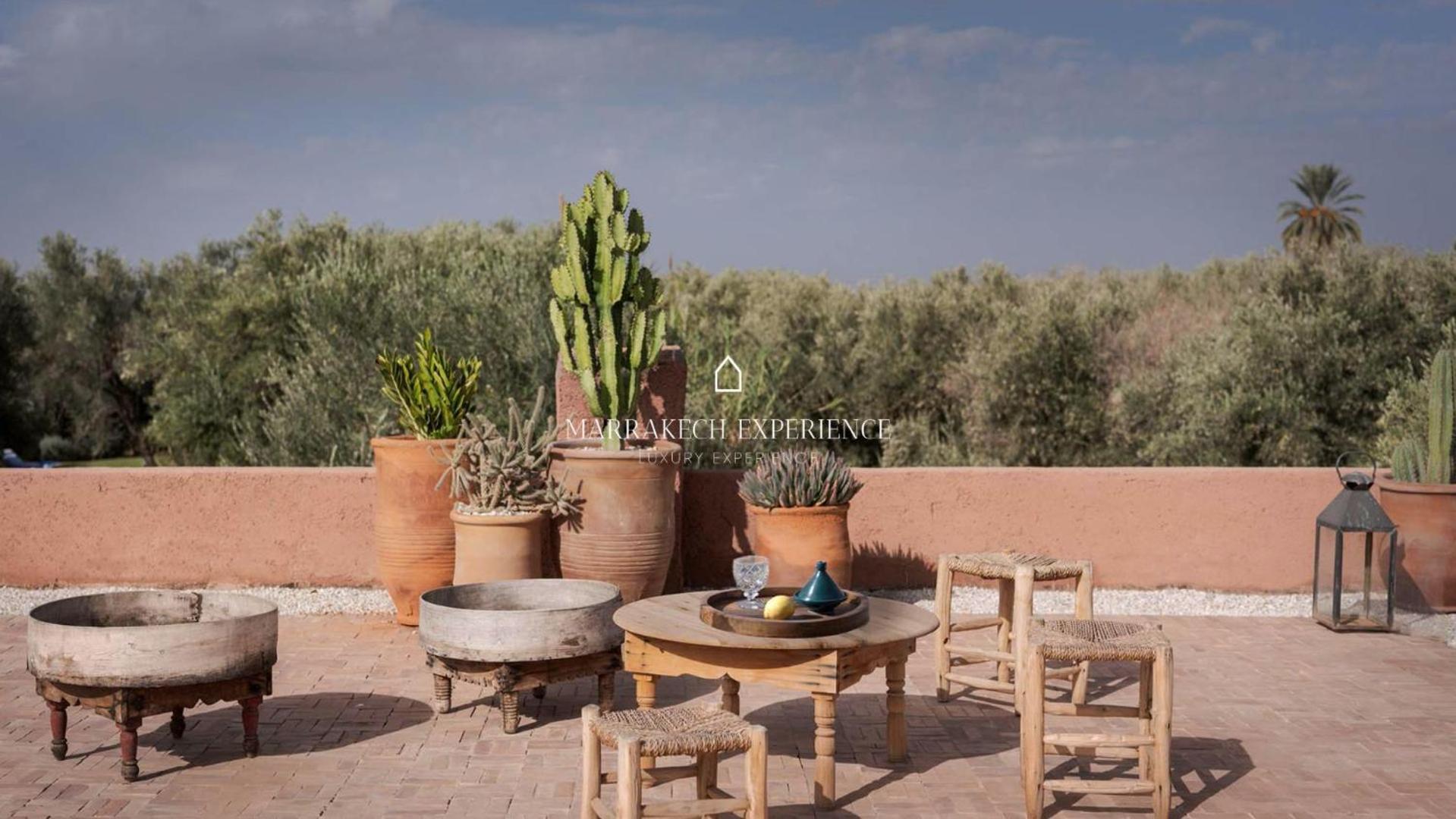 Jardin Bleu Villa Marrakesh Exterior photo