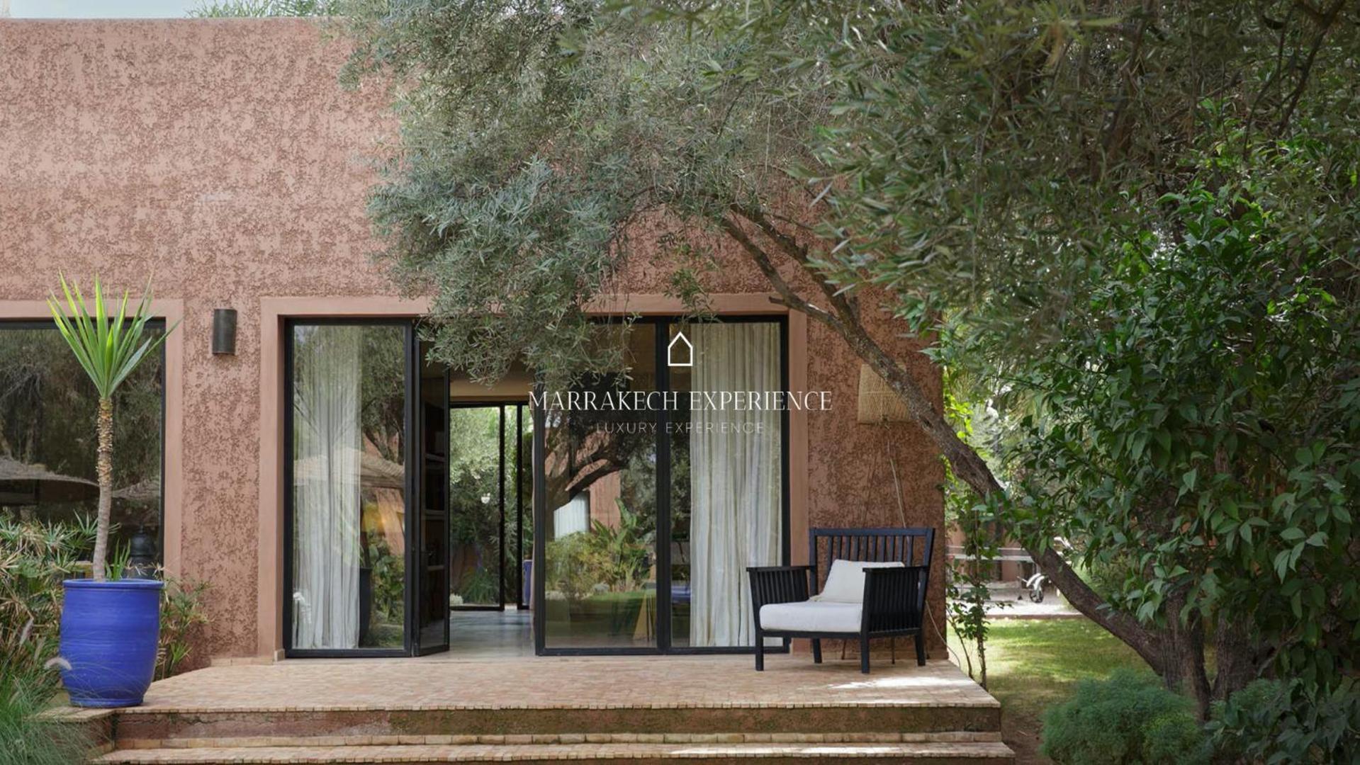 Jardin Bleu Villa Marrakesh Exterior photo