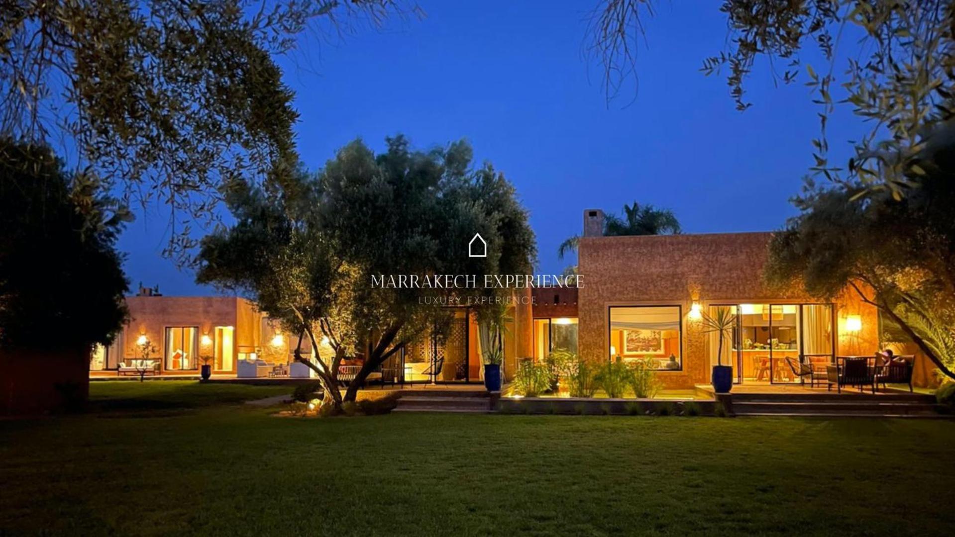 Jardin Bleu Villa Marrakesh Exterior photo